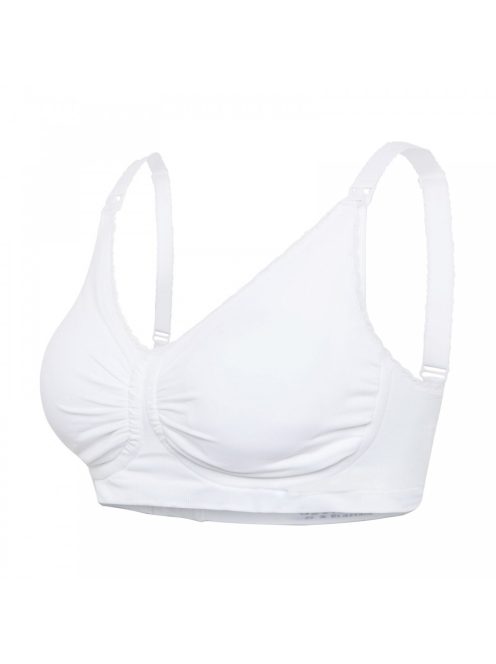 Carriwell Gélmerevítős betétes szoptatós melltartó XXL - fehér