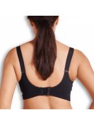 Carriwell Gélmerevítős betétes szoptatós melltartó M - fekete