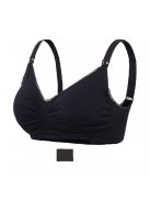 Carriwell Gélmerevítős betétes szoptatós melltartó M - fekete