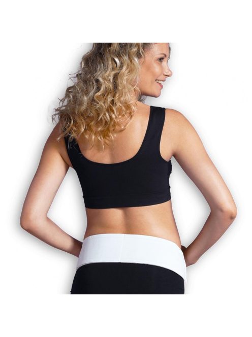 Carriwell Szabályozható hastartópánt  S/M - fehér