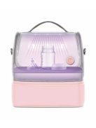 59S P14 UVC LED Sterilizáló kismama táska rózsaszín