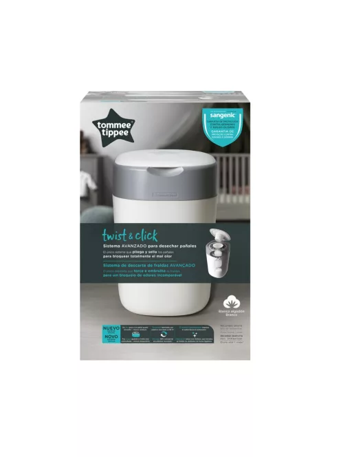 Tommee Tippee Sangenic TEC pelenkacsomagoló vödör fehér M
