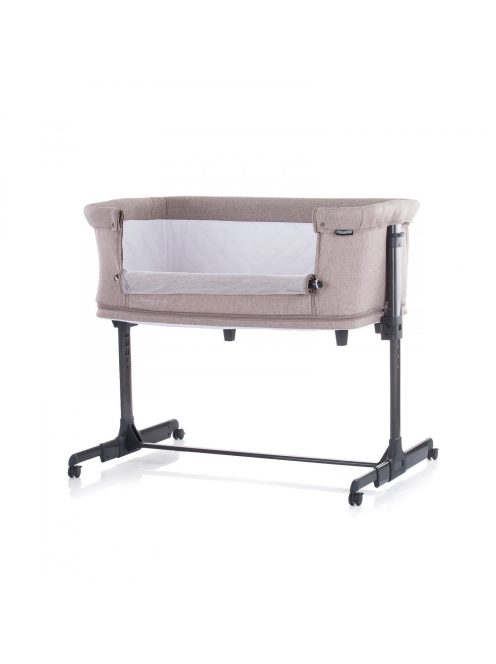 Chipolino Mommy 'n Me szülői ágyhoz csatlakoztatható kiságy - Beige 
