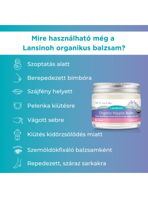 Lansinoh Organikus bimbóvédő balzsam 60ml