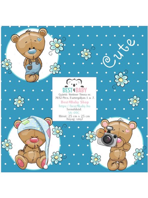 Best4Baby Maci kisfiú villanykapcsoló matrica - fehér - BOMBA ÁR!