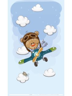   Best4Baby Maci repülőn kisfiú dekor babafüggöny - BOMBA ÁR!