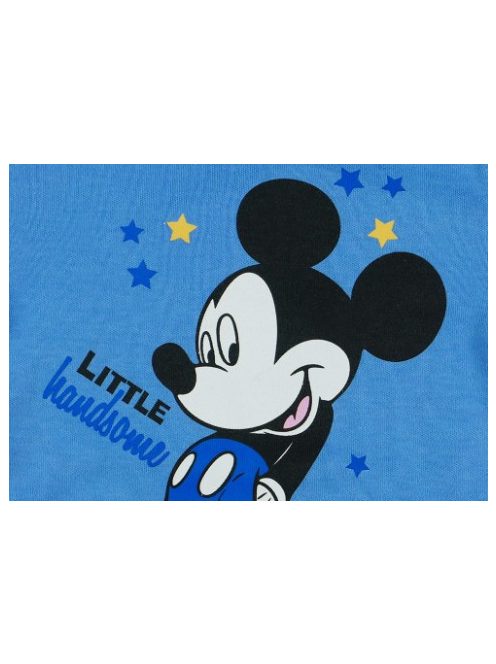 Asti Disney Mickey hosszú ujjú baba body kék 62