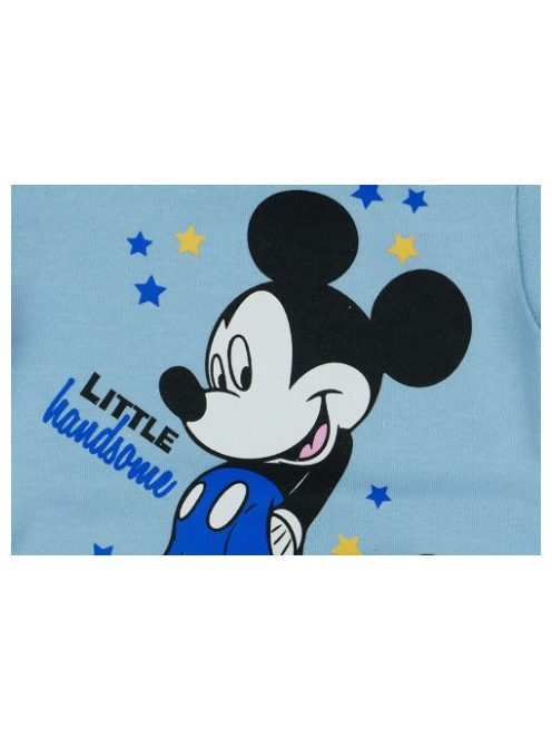 Asti Disney Mickey hosszú ujjú baba body v kék 62