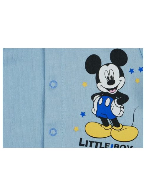 Asti Disney Mickey belül bolyhos hosszú ujjú rugdalózó tavasz v kék 68