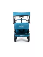 Wapiti Wagon 2 személyes strandkocsi kosárral és kihajtható lábtérrel - sötét türkiz