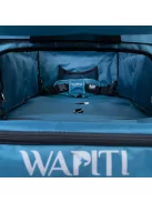 Wapiti Wagon 2 személyes strandkocsi kosárral és kihajtható lábtérrel - sötét türkiz