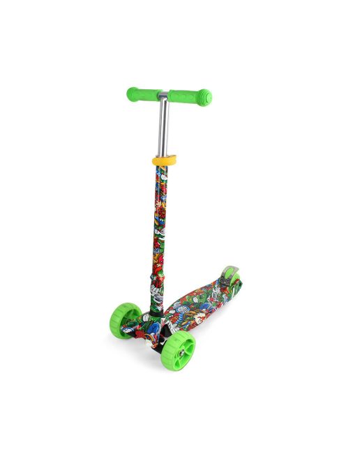 Chipolino Croxer Evo roller - Green Graffiti