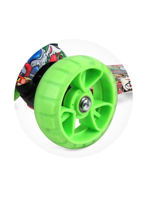 Chipolino Croxer Evo roller - Green Graffiti