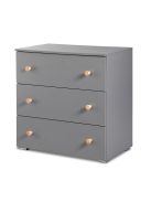 Little Sky pelenkázó keret komódhoz - grafitszürke