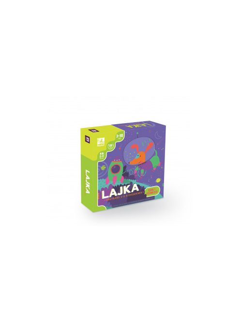 Pagony kiadó - Lajka – Űrutazás 3-5-8 éveseknek