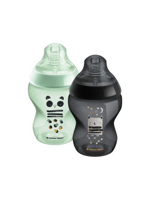 Tommee Tippee Closer to Nature cumisüveg 2x260 ml Ollie