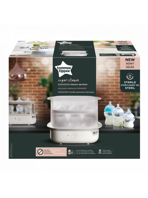 Tommee Tippee Super Steam elektromos gőzsterilizáló 42323651