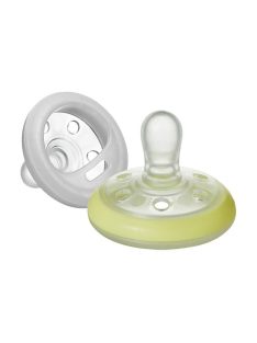   Tommee Tippee Anyamell formájú night nyugtatócumi 0-6 hó 2db