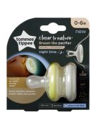 Tommee Tippee Anyamell formájú night nyugtatócumi 0-6 hó 2db