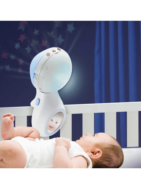 Infantino 3 az 1-ben projektoros zenélő forgó - kék