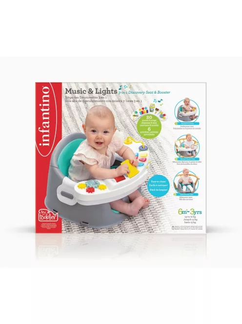 Infantino Music & Lights 3 az 1-ben ülésmagasító