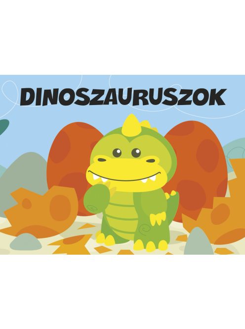 Napraforgó Pancsolókönyv szivaccsal - Dinoszaurusz