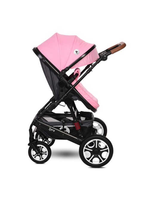 Lorelli Lora SET babakocsi mózessé alakítható sport résszel - Candy Pink 
