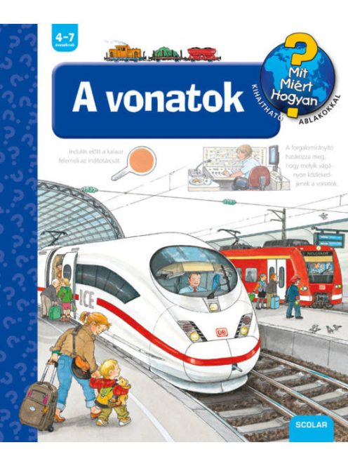 Scolar kiadó - A vonatok (4. kiadás)