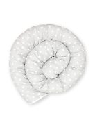 Scamp ágyrács hengerpárna  Grey Hearts 3x70cm