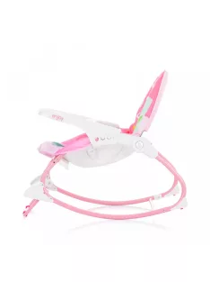Chipolino Enjoy rezgő-zenélő pihenőszék 18 kg-ig - Pink