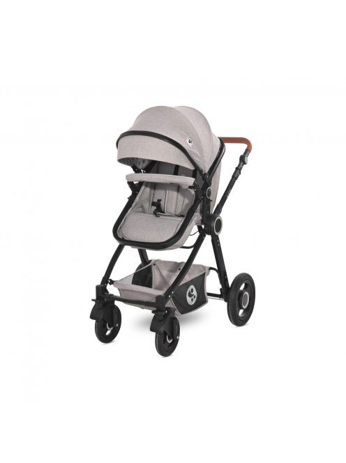 Lorelli Alexa SET babakocsi mózessé alakítható sport résszel - Opaline Grey Elephants 