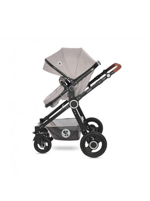 Lorelli Alexa SET babakocsi mózessé alakítható sport résszel - Opaline Grey Elephants 