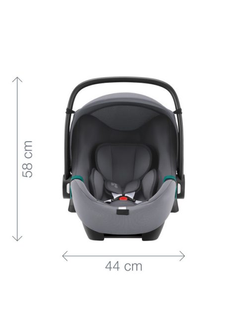 Britax Römer Baby-Safe 3 iSize autóshordozó 40-83cm - Frost Grey