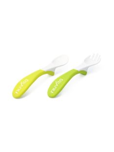 Nuvita EasyEating kanál és villa szett - green - 8470