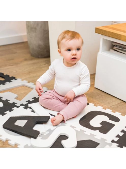 BabyOno Szivacs puzzle, betűk, 10 darabos