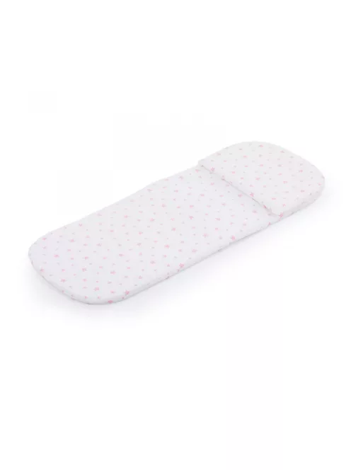 Chipolino matrac mózeskosárba - Pink Stars