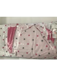 Vama Rózsaszín csillagos 3 részes bébi ágynemű