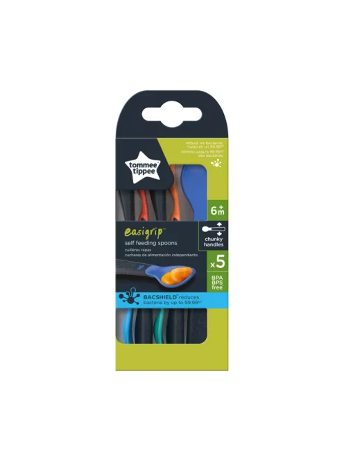 Tommee Tippee Easygrip etetőkanál önálló evéshez 5db M