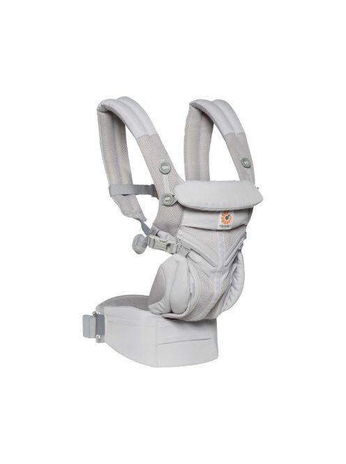 Ergobaby Omni 360 hordozó Cool Air Mesh, gyöngyszürke