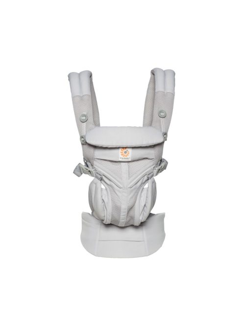Ergobaby Omni 360 hordozó Cool Air Mesh, gyöngyszürke