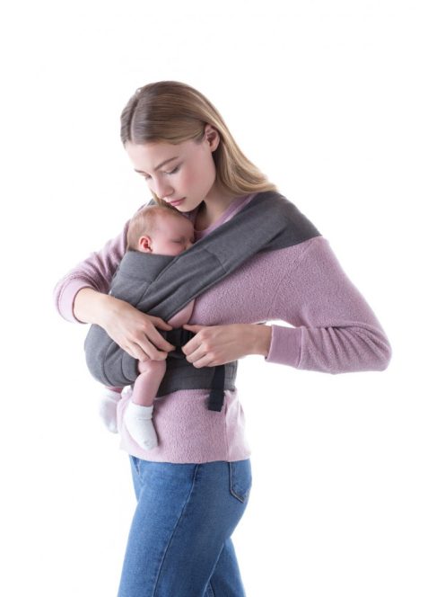 Ergobaby Embrace hordozó szürke