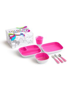 Munchkin Splash étkészlet - pink