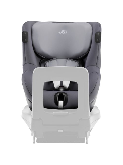 Britax Römer Dualfix iSense autósülés 61-105cm - Midnight Grey