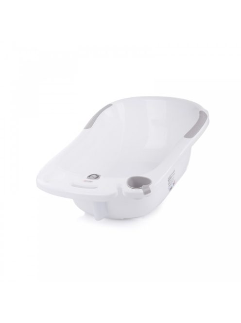 Chipolino Vela kád babatartóval és leeresztő dugóval 87cm - Grey (1/2)