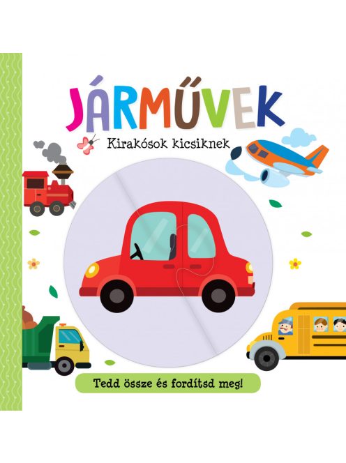 Napraforgó Kirakósok kicsiknek - Járművek
