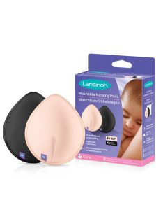   Lansinoh mosható melltartóbetét mosózsákkal fekete/testszínű 4-4db