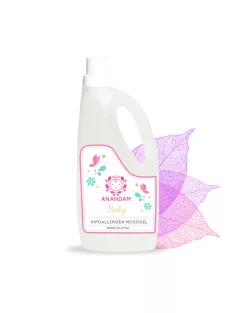   ANANDAM Baby Hypoallergén mosógél - púder illattal 3hó+ 1l