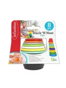 Infantino Stack'N Nest poharas játék 8db-os
