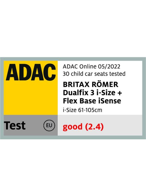 Britax Römer Dualfix 3 i-Size autósülés 61-105cm Flex Base bázistalppal - Golden Cognac