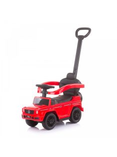   Chipolino Mercedes Benz G350 bébitaxi tolókarral és kupolával - Piros